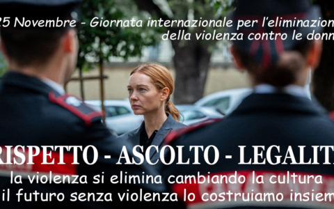 25 novembre, la campagna di prevenzione dell’Arma dei Carabinieri. VIDEO