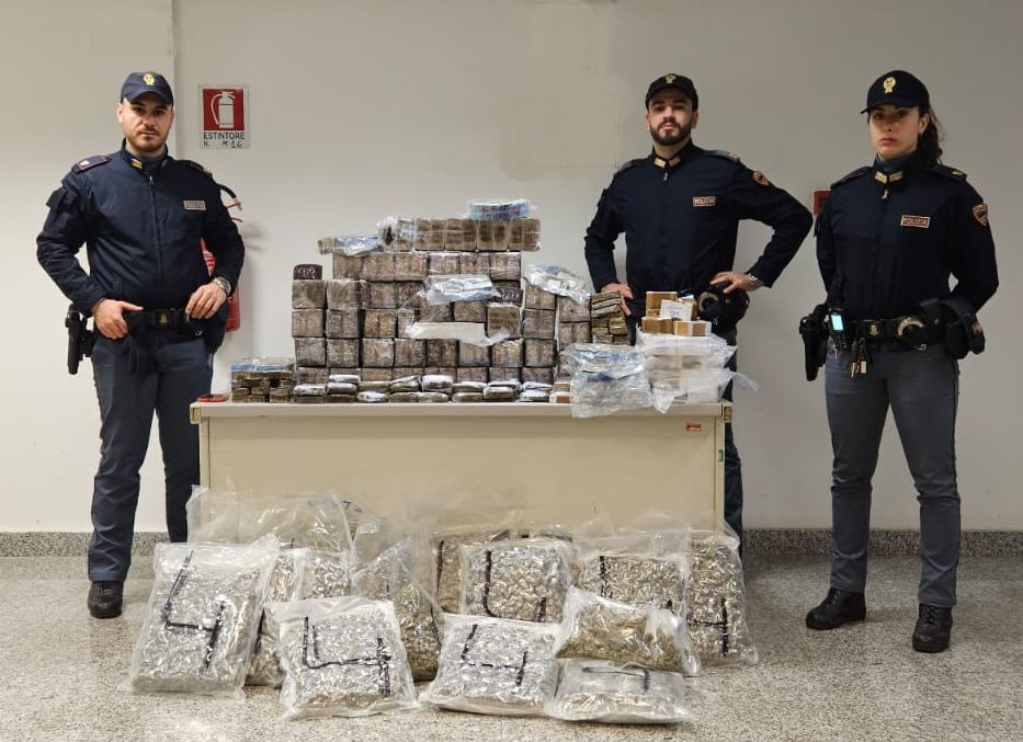 Sequestrati 115 chili di droga. Arrestato un 23enne venezuelano
