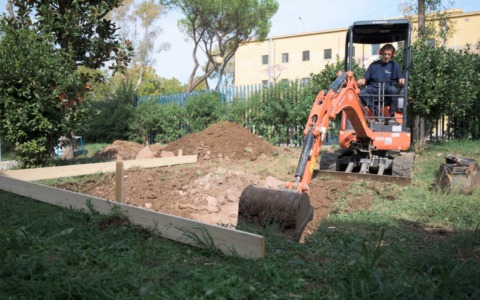 Nuova installazione di Tibaldi alla casa circondariale femminile di Rebibbia