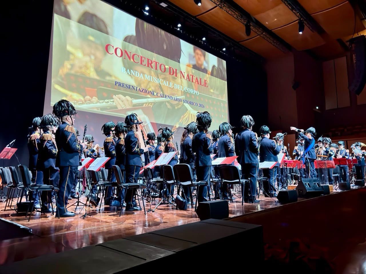 Successo per il concerto di Natale della Banda Musicale della Polizia Locale. VIDEO