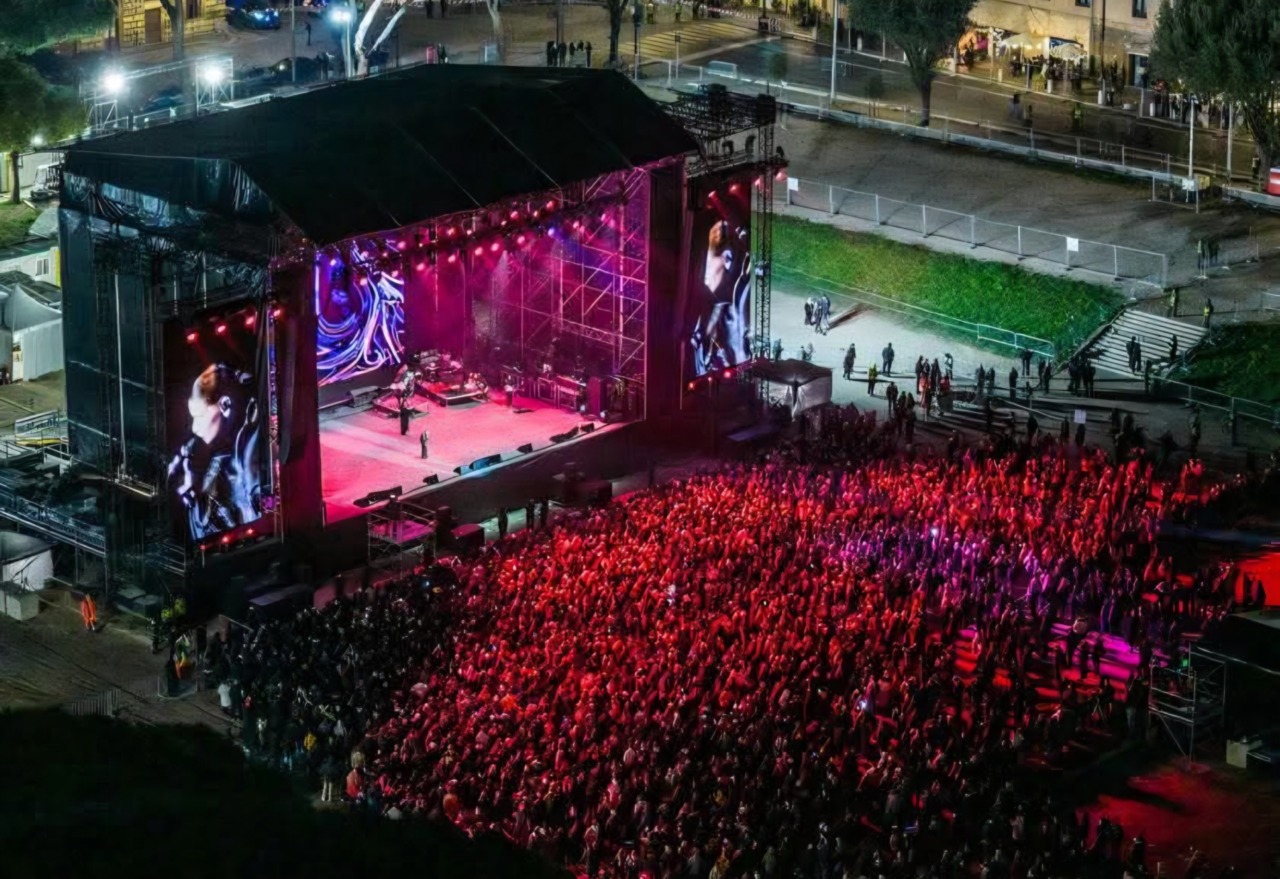 Capodanno, successo per il concerto al Circo Massimo