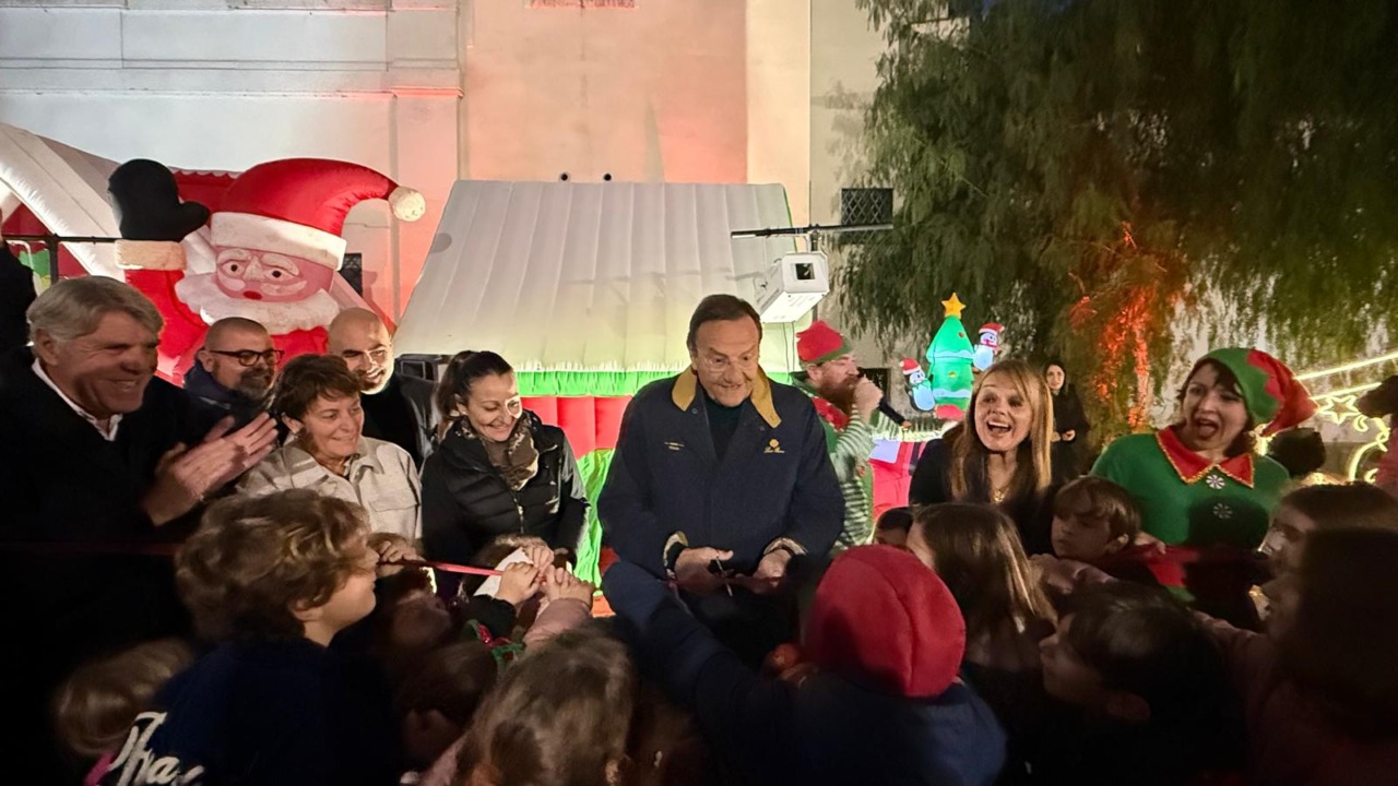 Inaugurato il Villaggio di Natale