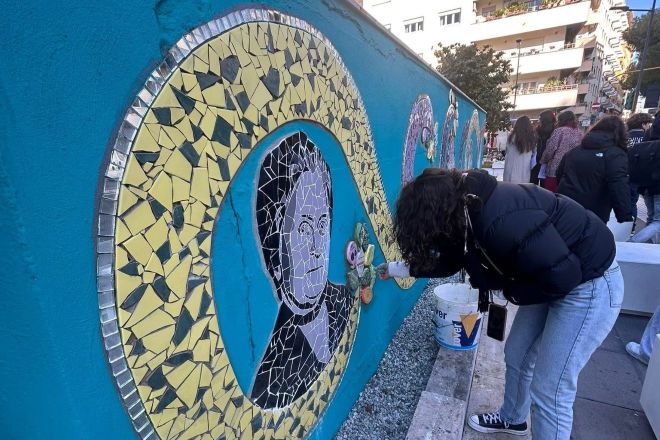 Il flashmob per il nuovo Albero delle Identità di Sant’Emerenziana