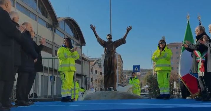 Intitolato a San Francesco il Ponte dell’Industria. VIDEO