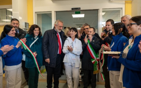 Inaugurato il nuovo pronto soccorso e il blocco operatorio dell’ospedale Santissimo Gonfalone. LE INTERVISTE
