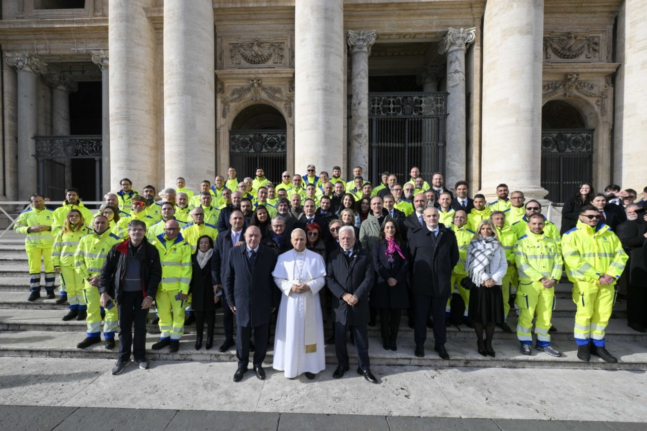 Anas ricevuta da Papa Leone XIV durante l’Udienza Giubilare