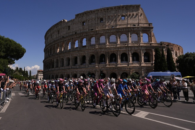Giro d’Italia 2026: l’arrivo ancora nella Capitale
