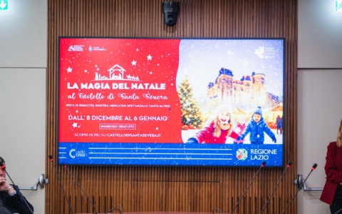 Dall’8 dicembre 2025 al 6 gennaio 2026 al castello di Santa Severa arriva la Magia del Natale