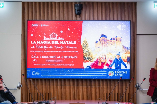 Dall’8 dicembre 2025 al 6 gennaio 2026 al castello di Santa Severa arriva la Magia del Natale