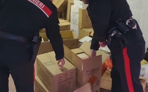 Sequestrati 50 chili di botti illegali di fine anno