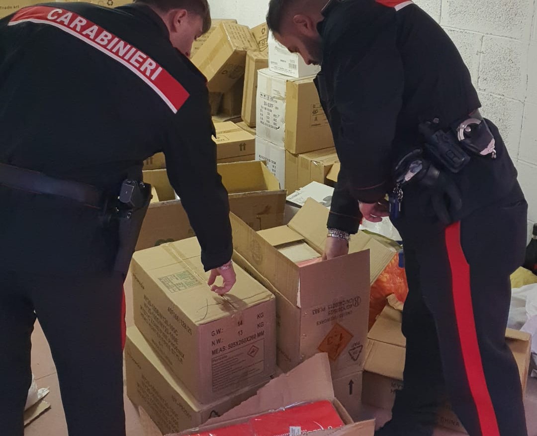 Sequestrati 50 chili di botti illegali di fine anno