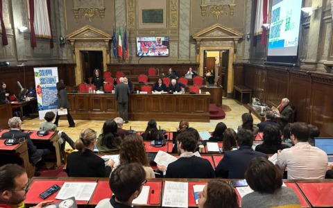 Apertura della Conferenza Nazionale per lo Sviluppo Sostenibile 2025 a Palazzo Valentini