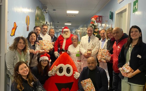 Donazione dell’Avis al reparto di pediatria dell’ospedale Santa Rosa