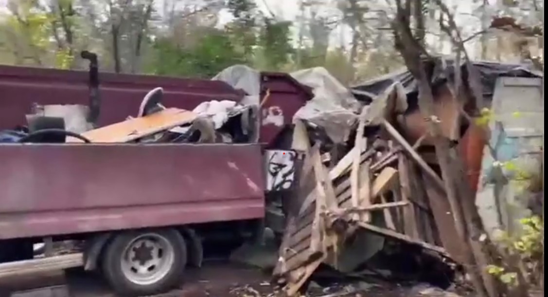 Parco Aniene, demoliti insediamenti abusivi