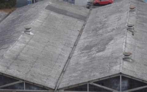 Incendio nell’ex stabilimento Buffetti