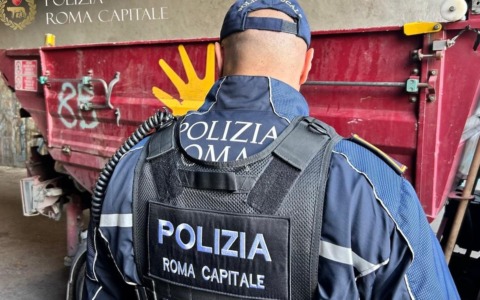Ponte di Nona, intervento della Polizia Locale: liberato e bonificato “Villaggio Falcone”