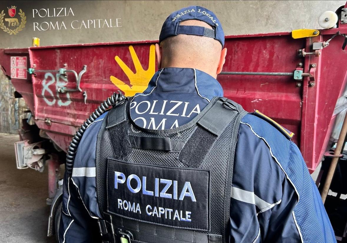Ponte di Nona, intervento della Polizia Locale: liberato e bonificato “Villaggio Falcone”