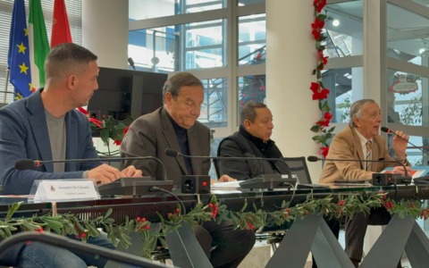 Presentato il prototipo della statua di San Pietro Pescatore