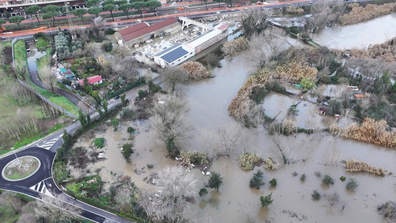 Maltempo, riaperta la via Tiburtina