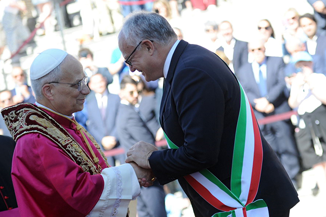 Il Sindaco Gualtieri ricevuto dal Papa, confronto su pace e cultura della solidarietà
