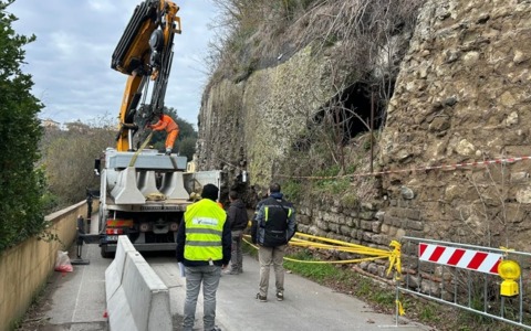 Via dell’Isola Farnese: al via lavori di messa in sicurezza