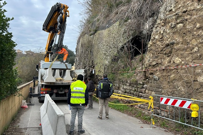 Via dell’Isola Farnese: al via lavori di messa in sicurezza