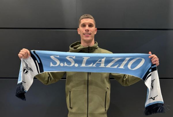 Lazio, arrivato il nuovo attaccante Ratkov
