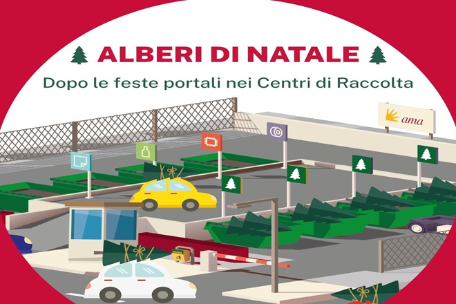 Raccolta straordinaria degli Alberi di Natale fino al 18 gennaio