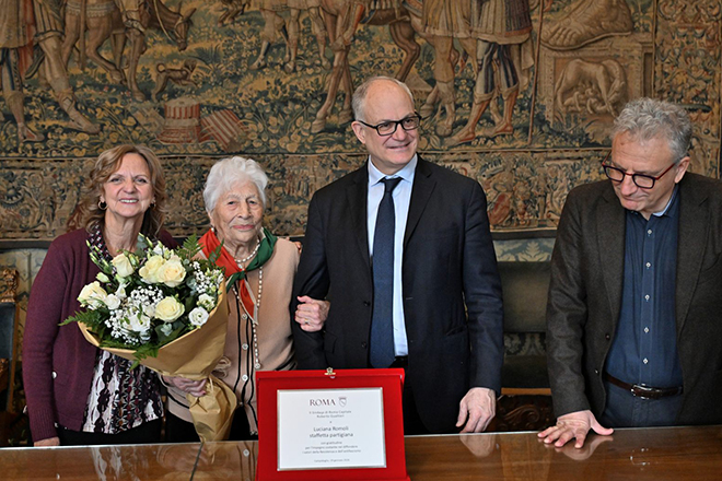 La città omaggia Luciana “Luce” Romoli