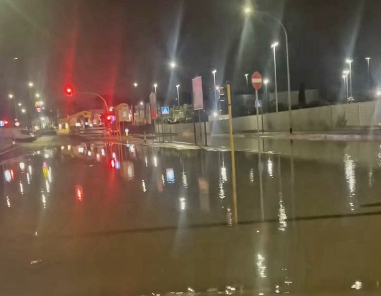 Maltempo, Tiburtina allagata. Danni e disagi. VIDEO