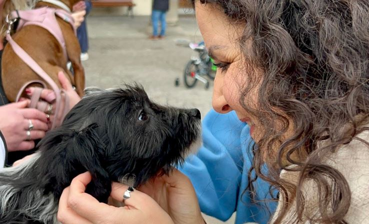 In centinaia in piazza per la benedizione degli animali