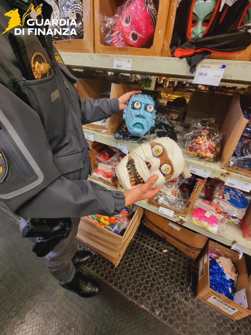 Carnevale sicuro, maxi sequestro della Guardia di Finanza