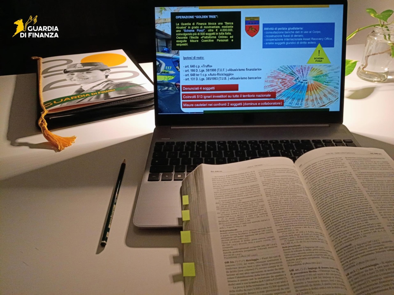 Operazione “Golden tree”, scoperta banca abusiva