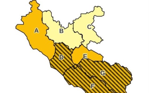Maltempo, domani allerta arancione nella Capitale e in provincia. Chiusi parchi, giardini e ville storiche