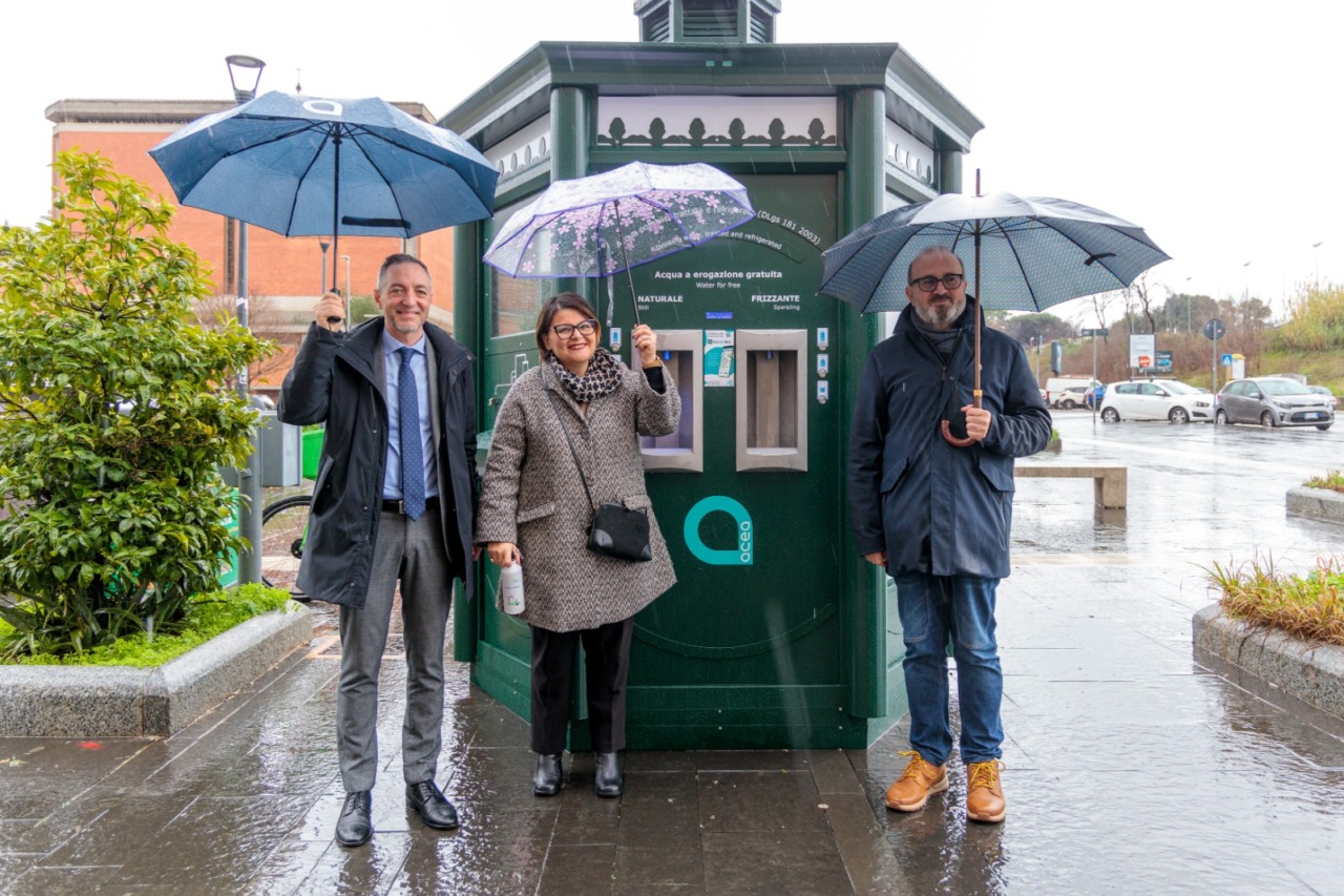 Inaugurate due nuove case dell’acqua in piazza Malatesta e in piazza delle Gardenie
