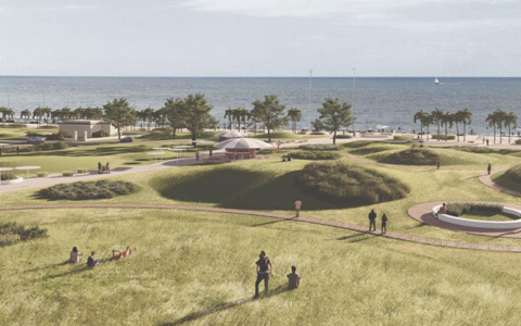 Il Parco del mare di Ostia prende forma, entro l’anno i cantieri