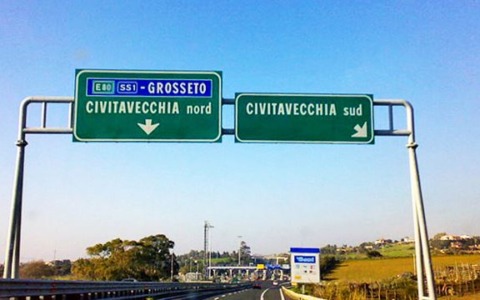 A12 Roma – Civitavecchia, chiusa per una notte l’uscita dello svincolo di Civitavecchia nord