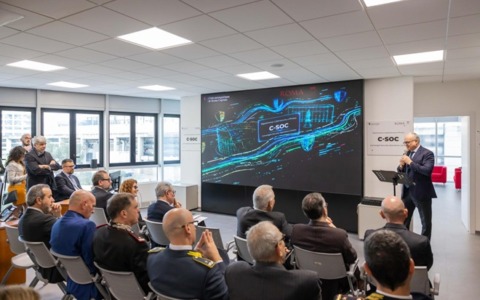 Presentata la nuova sala C-Soc, il Cyber Security Operations Center