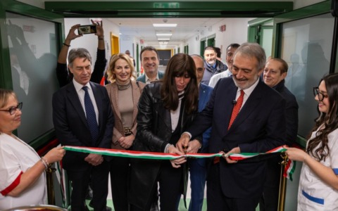 Rocca ha inaugurato l’unità di geriatria del policlinico Tor Vergata