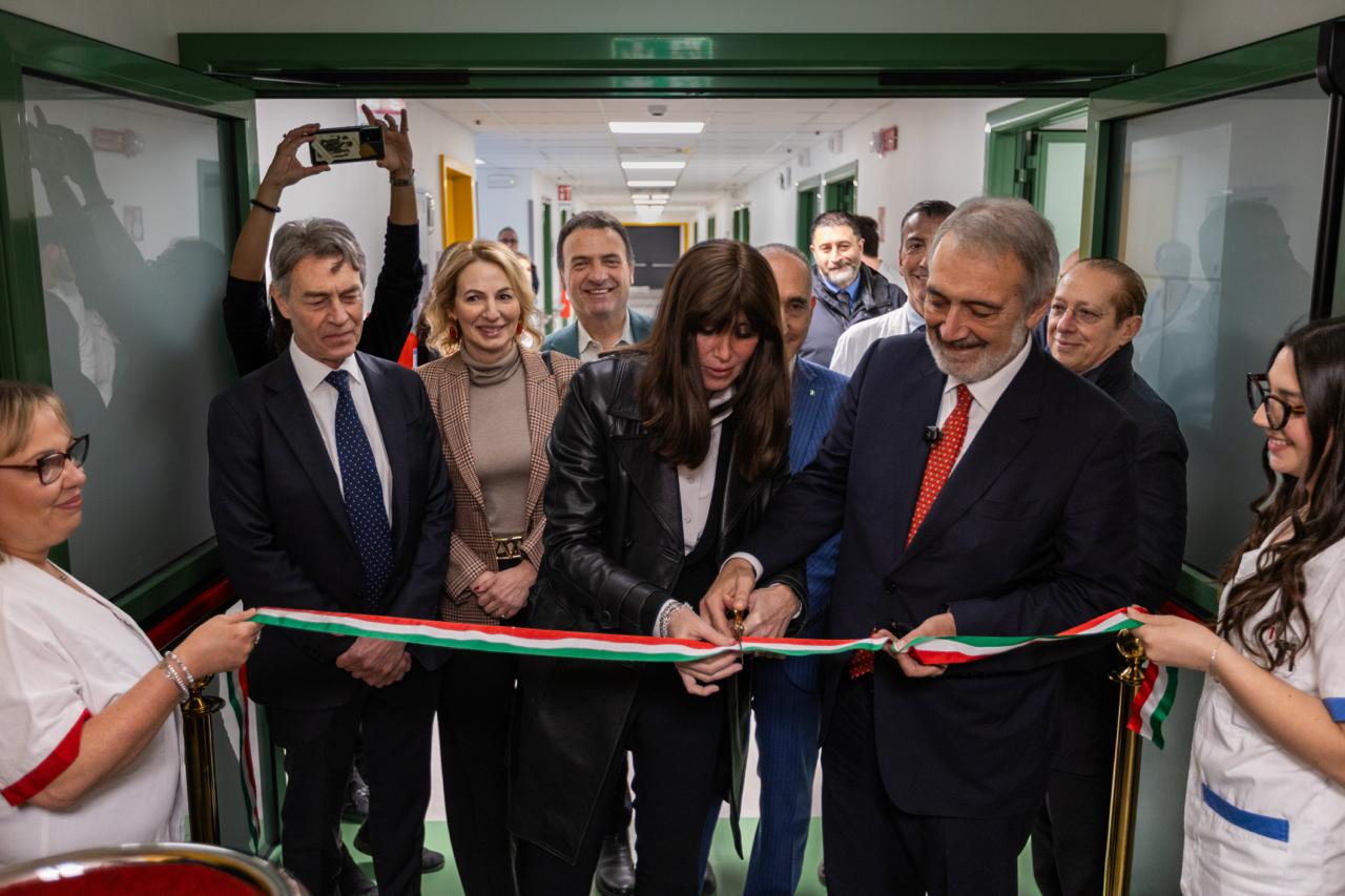 Rocca ha inaugurato l’unità di geriatria del policlinico Tor Vergata