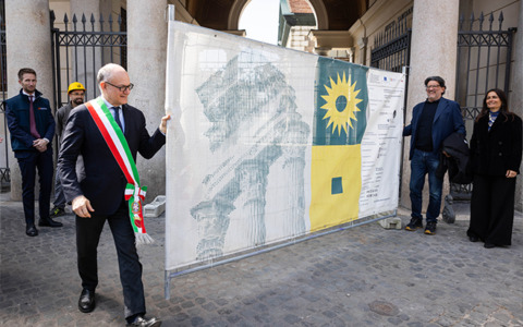 Ex Mattatoio, inaugurata la facciata d’ingresso