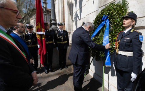 Fosse Ardeatine, Rocca: “Dignità umana inviolabile, la democrazia si nutre di testimonianza”. LE FOTO