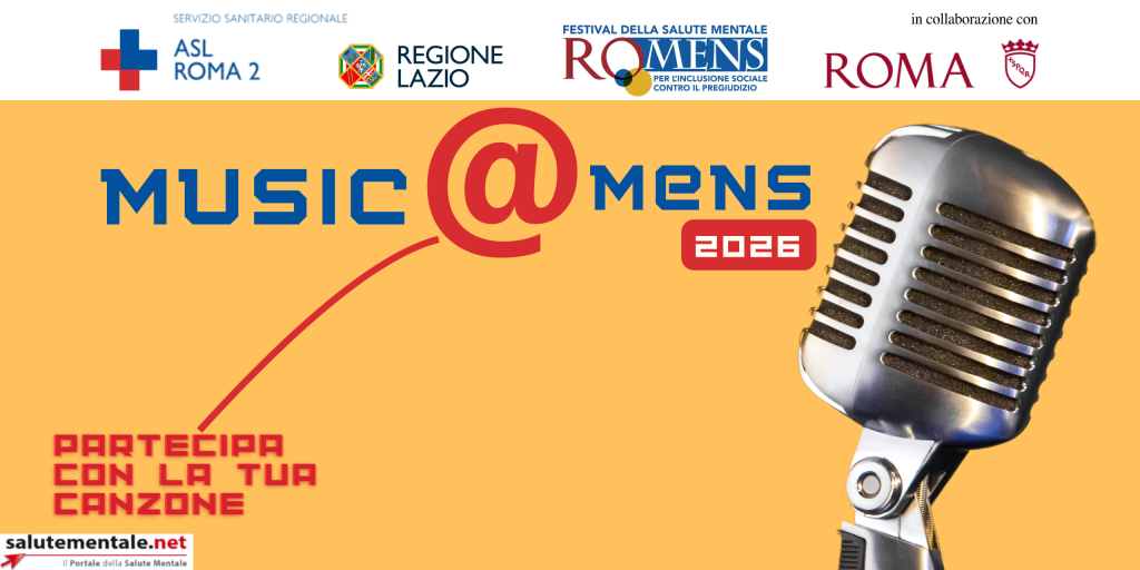 Al via Music@Mens 2026, concorso per brani inediti sulla salute mentale
