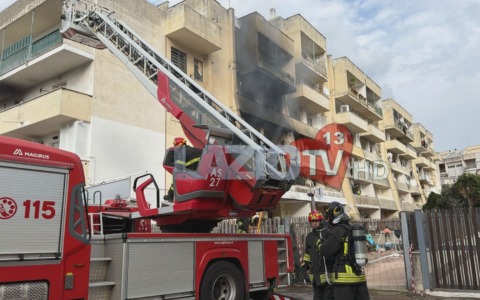Esplosione in una palazzina nel Quartiere Europa, grave una donna. 9 appartamenti inagibili