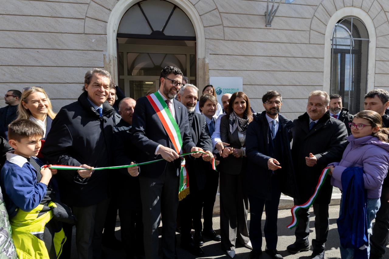 Sanità, inaugurata la Casa della Comunità