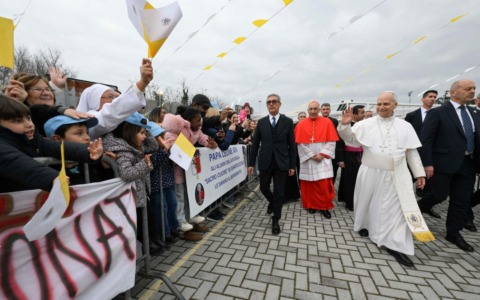 Il Papa al Quarticciolo: “Di fronte al male, non scoraggiatevi”