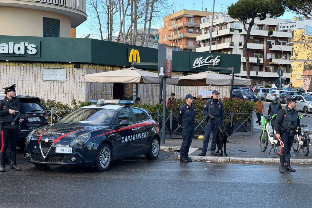 Quartiere Aurelio, 5 arresti e 5 denunce