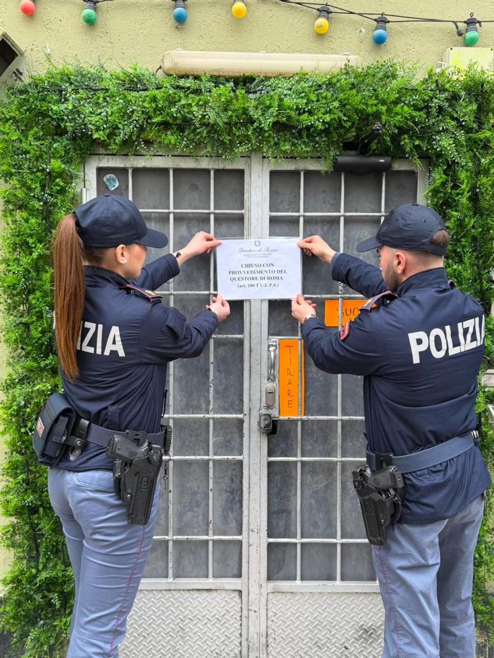 Party abusivi, chiuso circolo privato