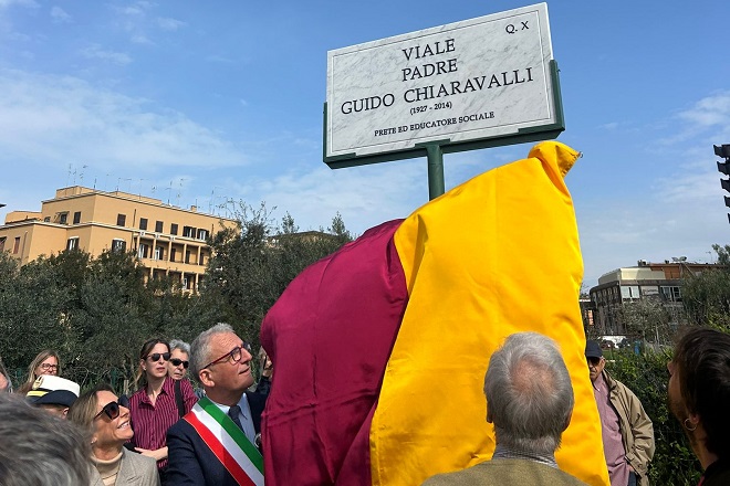 Intitolato viale a Padre Guido Chiaravalli