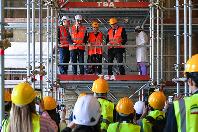 Al via le visite guidate nell’ambito dei lavori della stazione metro C Venezia
